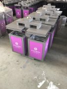 學校定制垃圾桶表現亮眼 給梓潼文化藝術學院點贊